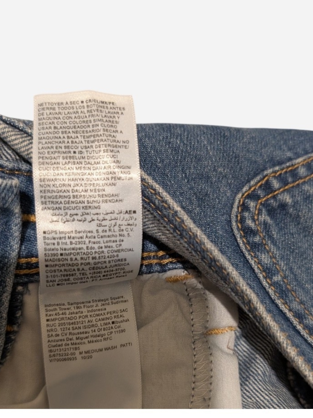 Pre-owned Old Navy Denim Short Overalls in Washed Blue - Picture 4 of 7